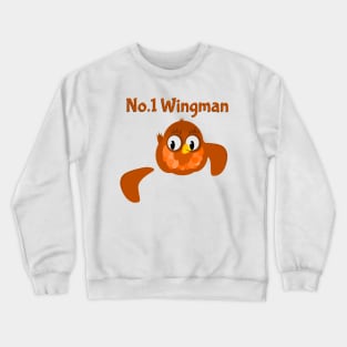 No.1 Wingman | Broken Wing Crewneck Sweatshirt